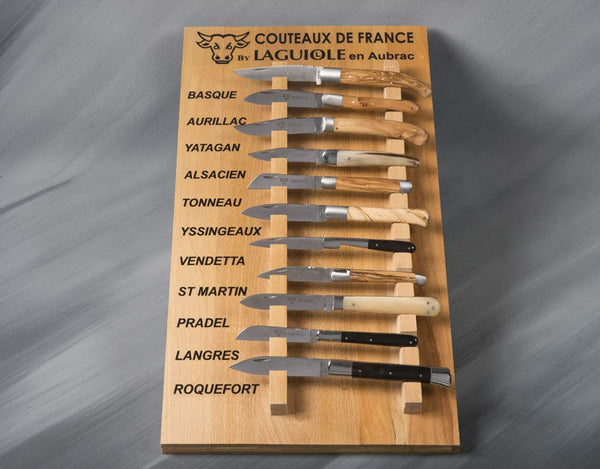 Laguiole en Aubrac folders in stock